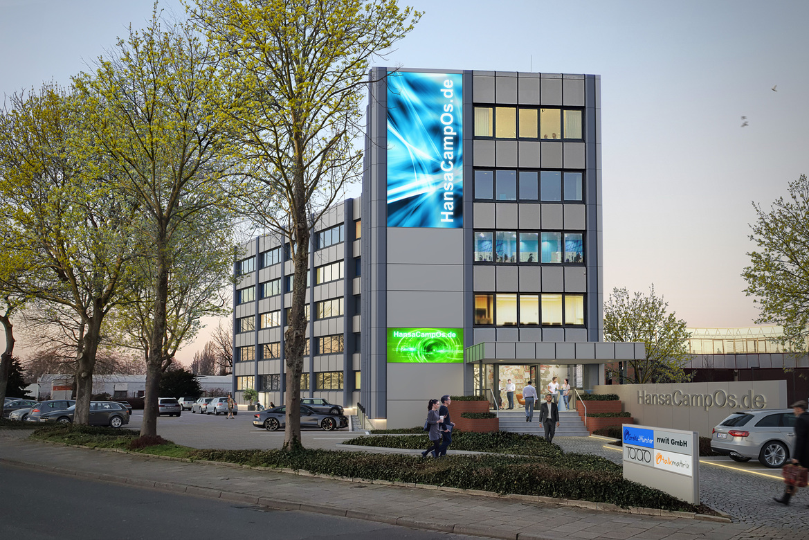 HansaCampOs Eingang