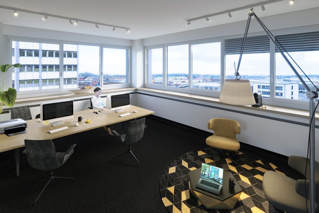 Moderne Bürofläche